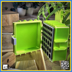 Кейс для батарейок AA/AAA на 36 шт. з PLA/ABS | 42Druk