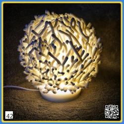 Зірковий Кораловий нічник: унікальний дизайн та затишок | 42Druk