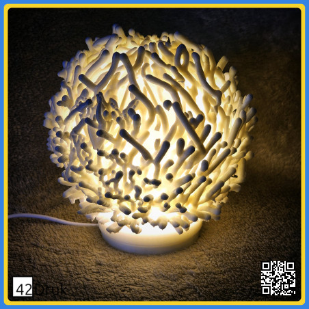 Зірковий Кораловий нічник: унікальний дизайн та затишок | 42Druk