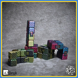 Антистрес іграшка Infinity Cube. 3D-друк, PLA | 42Druk