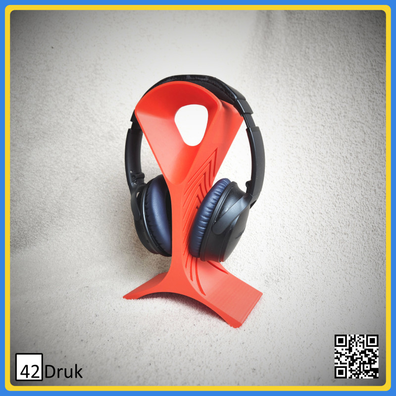Підставка для навушників «X-Stand» 3D-друк PLA-пластик | 42Druk