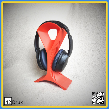 Підставка для навушників «X-Stand» 3D-друк PLA-пластик | 42Druk