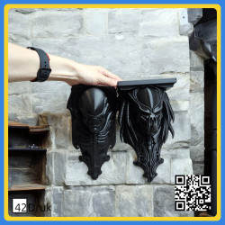 Полиці «Хижак і Чужий» 3D-друк: Декор для фанатів | 42Druk