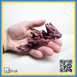 Класичний дракон з еко-пластику - подарунок для настрою | 42Druk