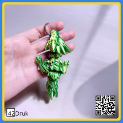 Класичний дракон з еко-пластику - подарунок для настрою | 42Druk