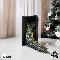 Бук-енди «Замок драконів» - тримачі для книг у вигляді дракона | 42Druk