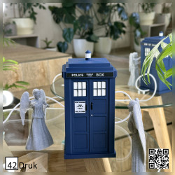 Ексклюзивна Лампа Doctor Who Тардіс (3D-друк) | 42Druk