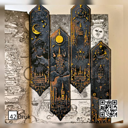 Закладки Гаррі Поттер 3D-друк: Магія Читання | 42Druk