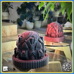 🛠️ Стімпанк-шкатулка "Механічна Вежа" – унікальна 3D-друкована скринька