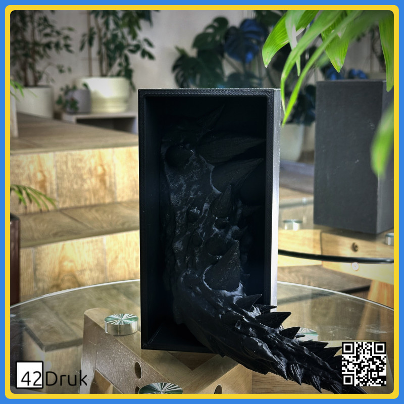 Бук-енди «Замок драконів» у вигляді дракона | 42Druk