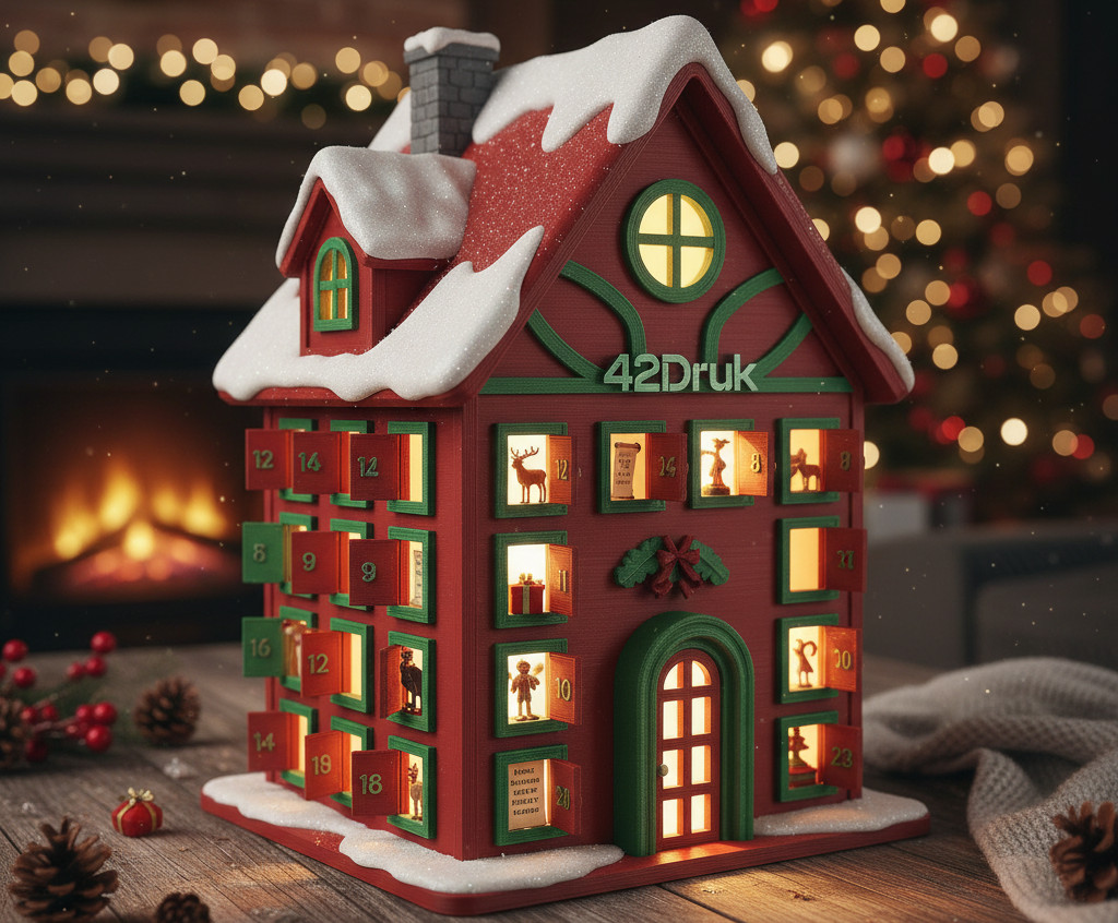 Адвент-календар із 3D-друку: створіть власну історію очікування свята