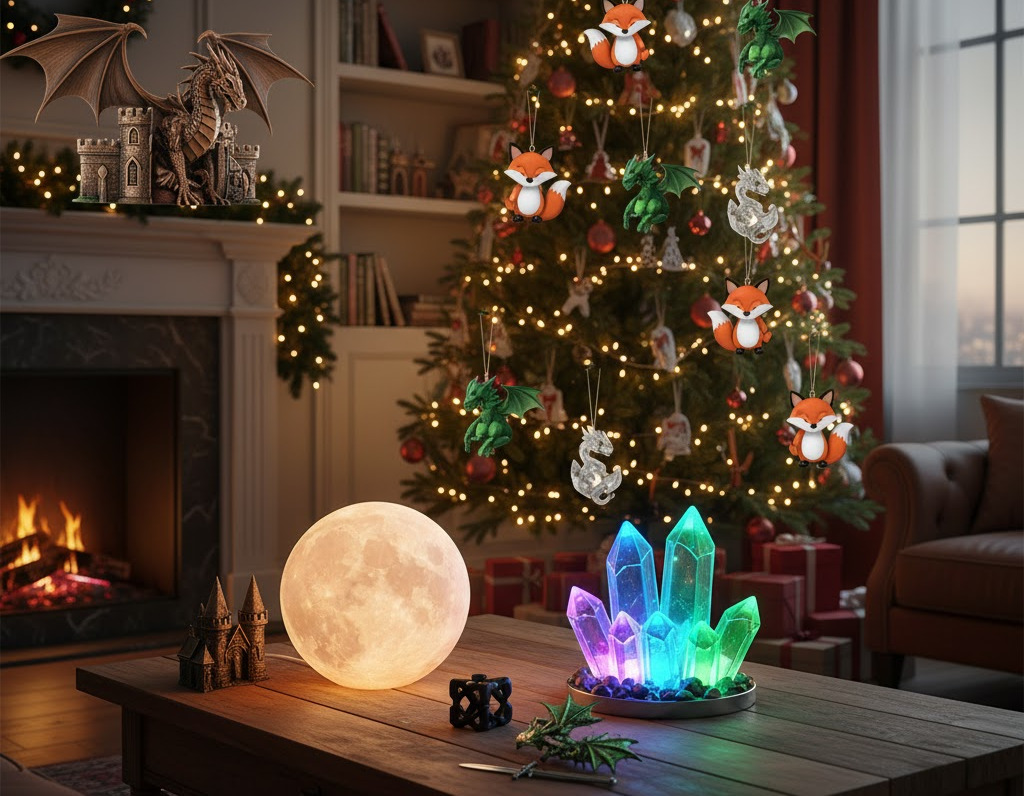 Новорічний декор із 3D-друку: як 42Druk створює святкову магію власними руками