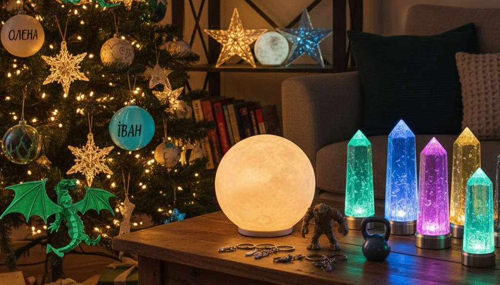 Як створити власний новорічний декор із 3D-друку: покроковий гайд від 42Druk